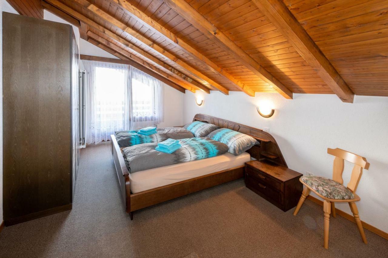 Fortuna Dachgeschoss Apartment Grächen Екстериор снимка