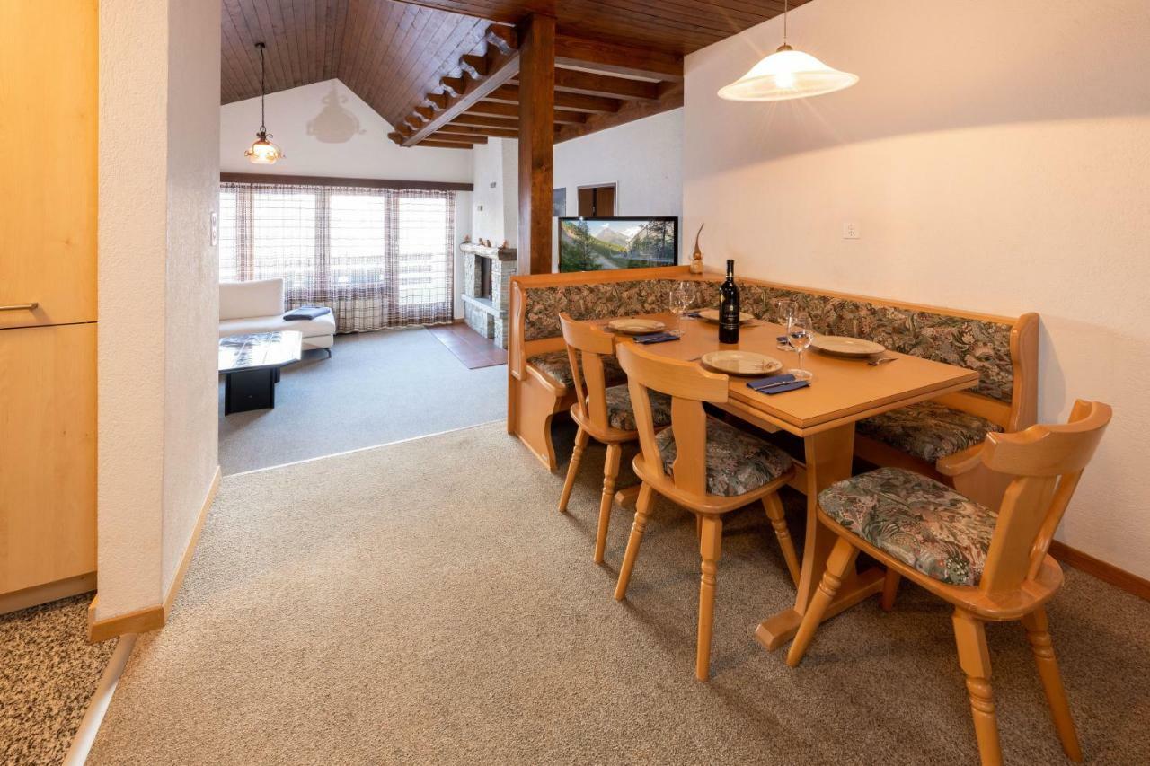 Fortuna Dachgeschoss Apartment Grächen Екстериор снимка